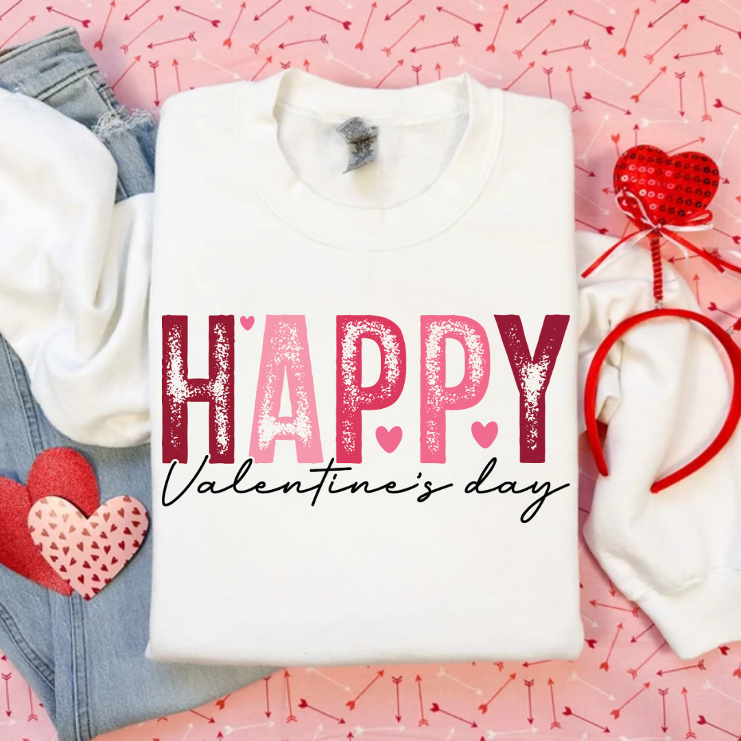 Happy Valentine's Day Stamped