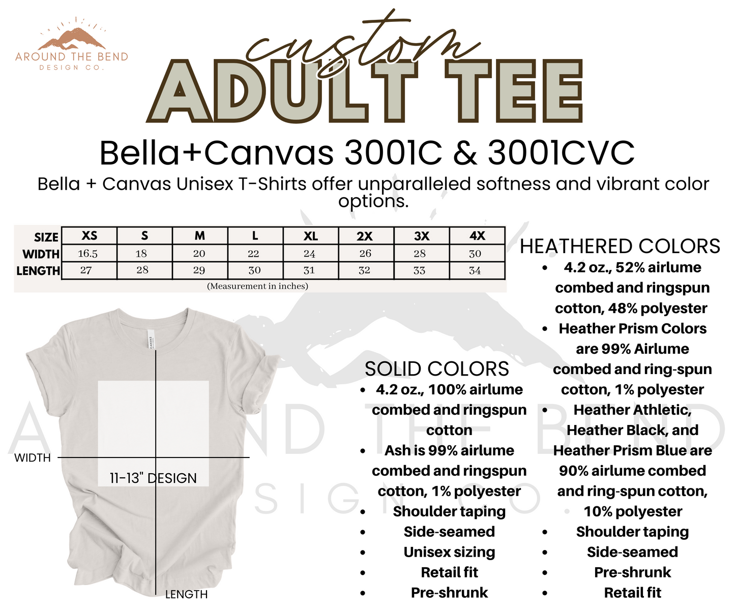 Custom Adult Tee - You Choose the Design!