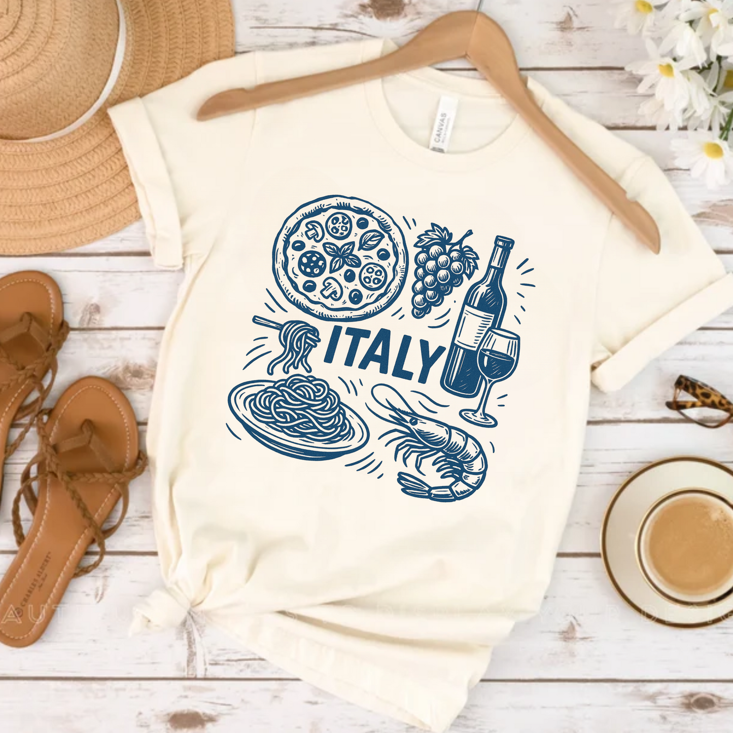 Everything Italy - Pomelo Red or Blue