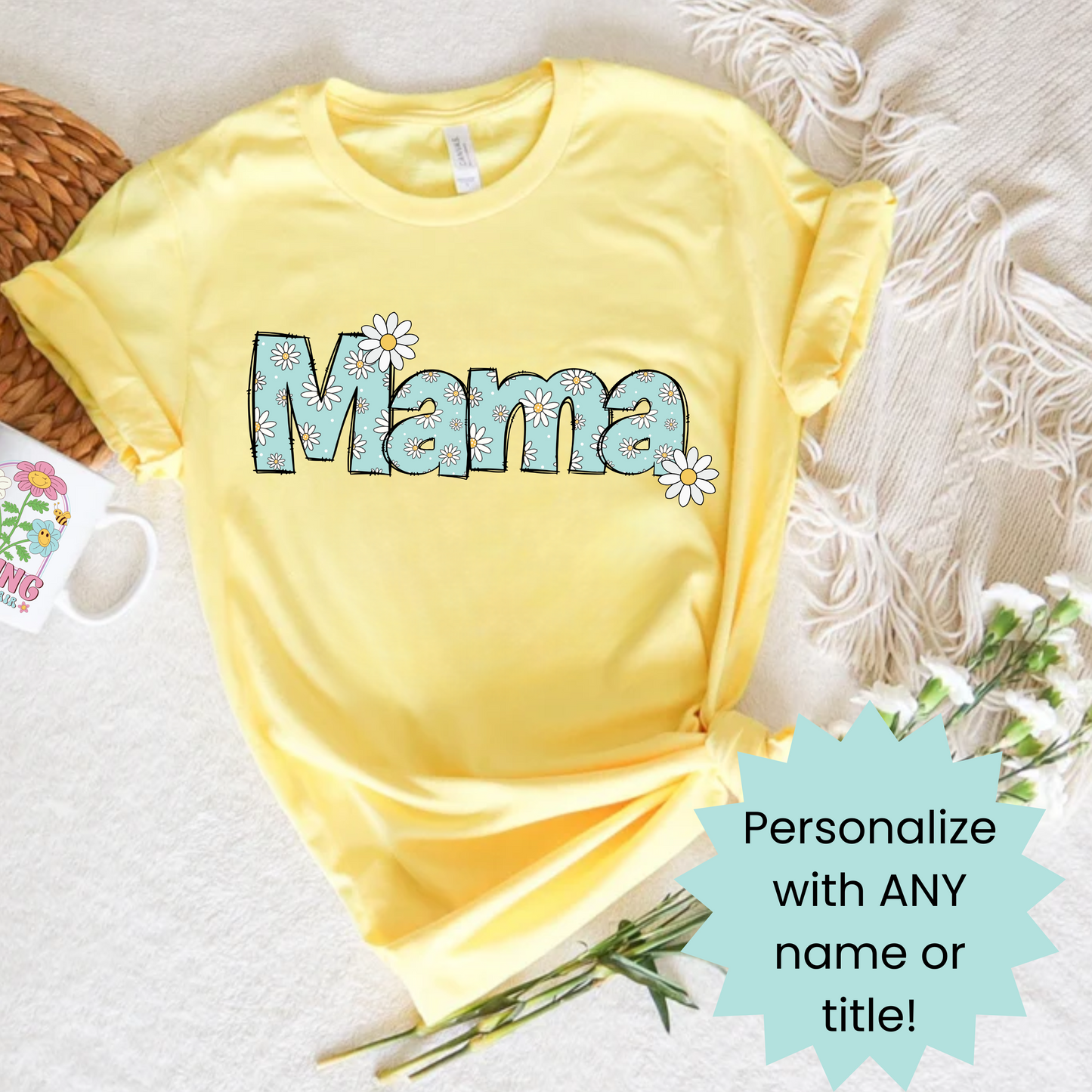 Daisy Doodle - Customize ANY Name or Title