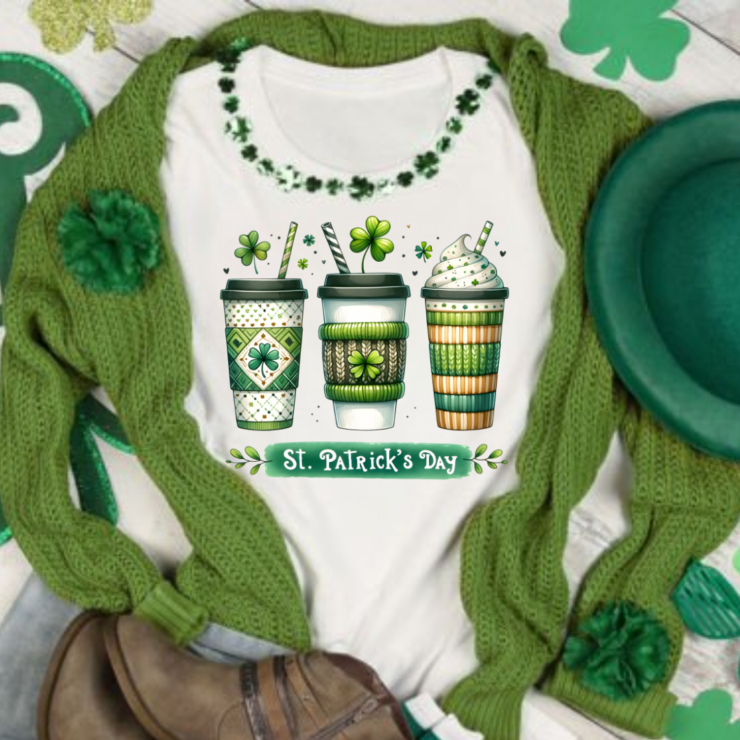 St. Patrick's Day Lattes