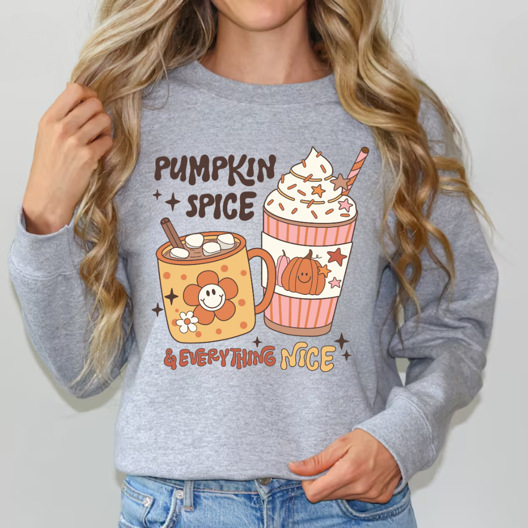 Pumpkin Spice & Everything Nice Retro