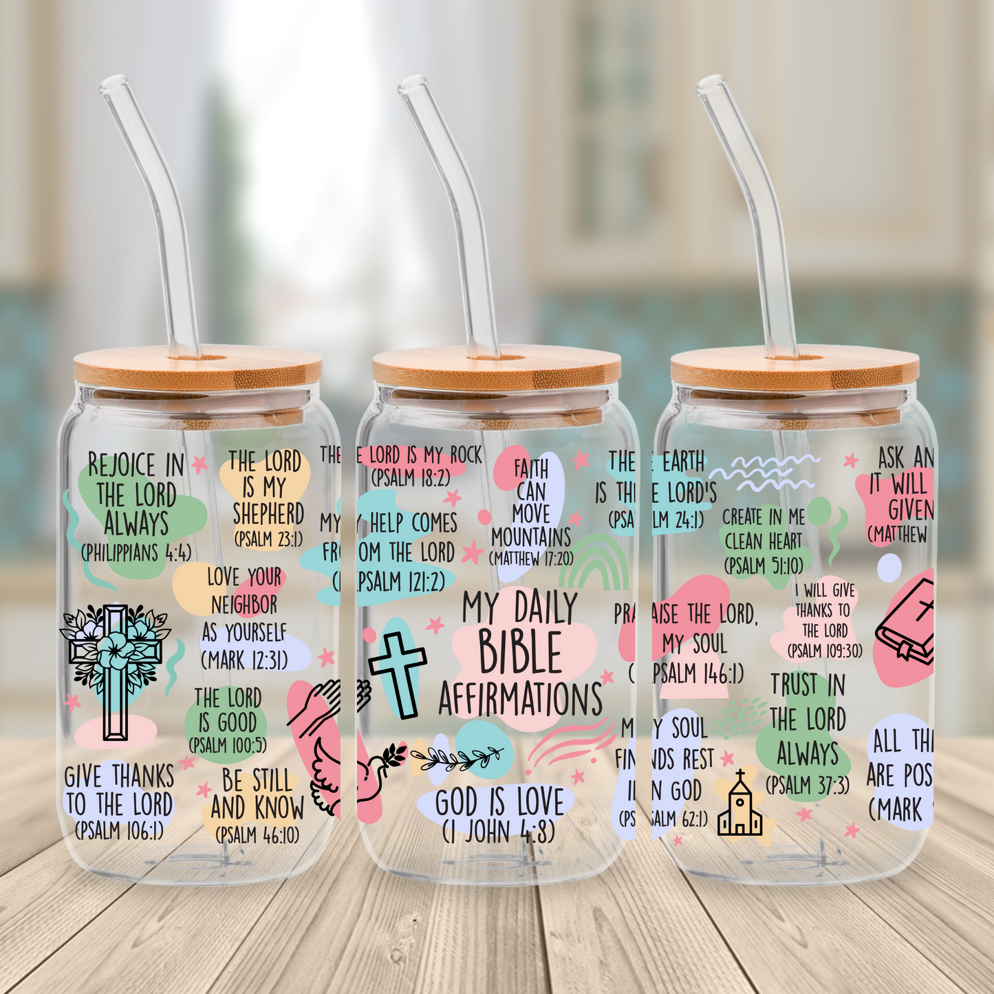 Bible Affirmations Cup