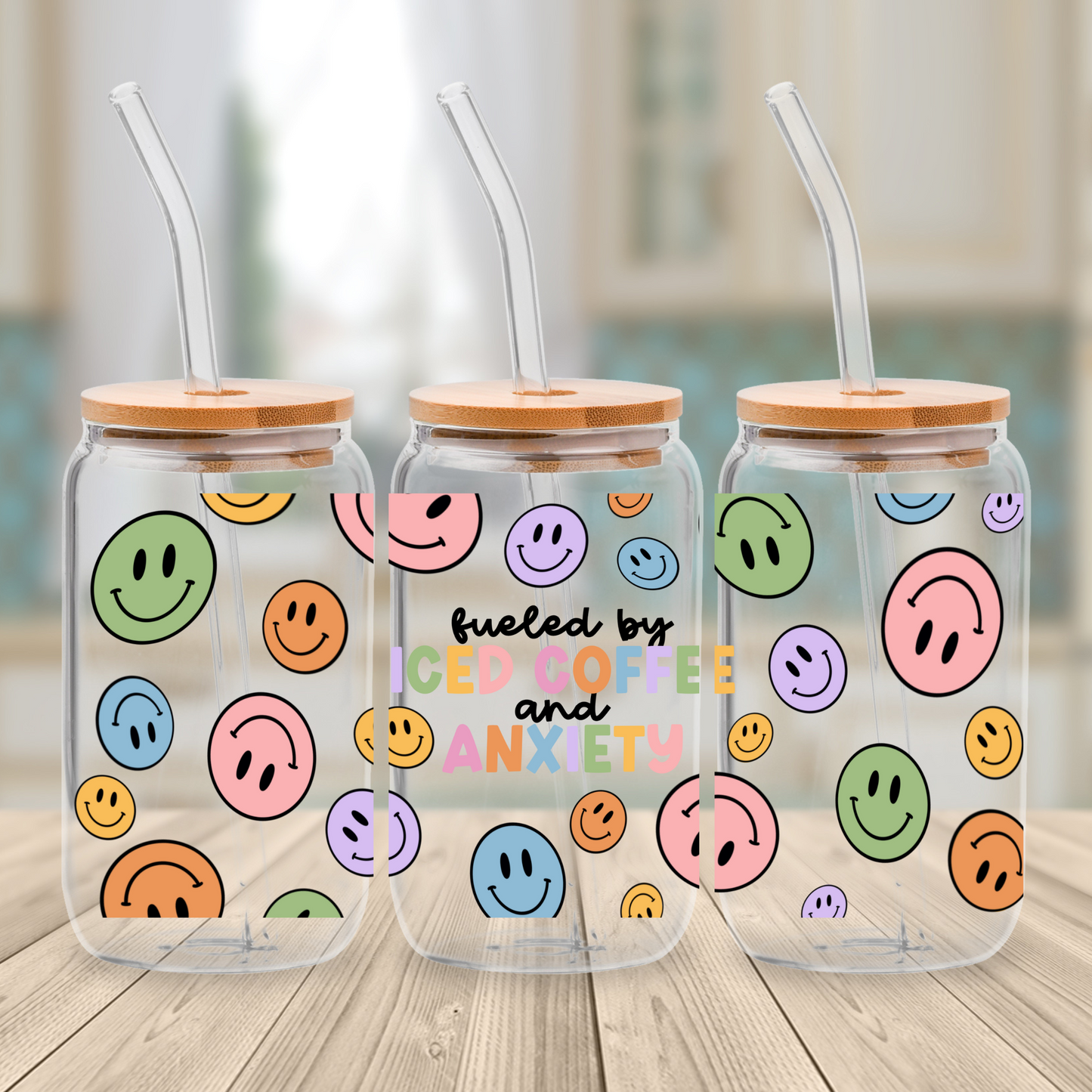 Iced Coffee & Anxiety Cup