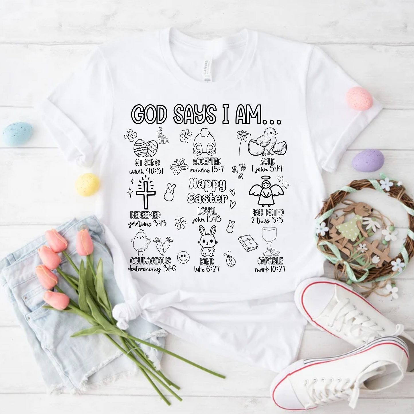 God Says I am - COLOR ME