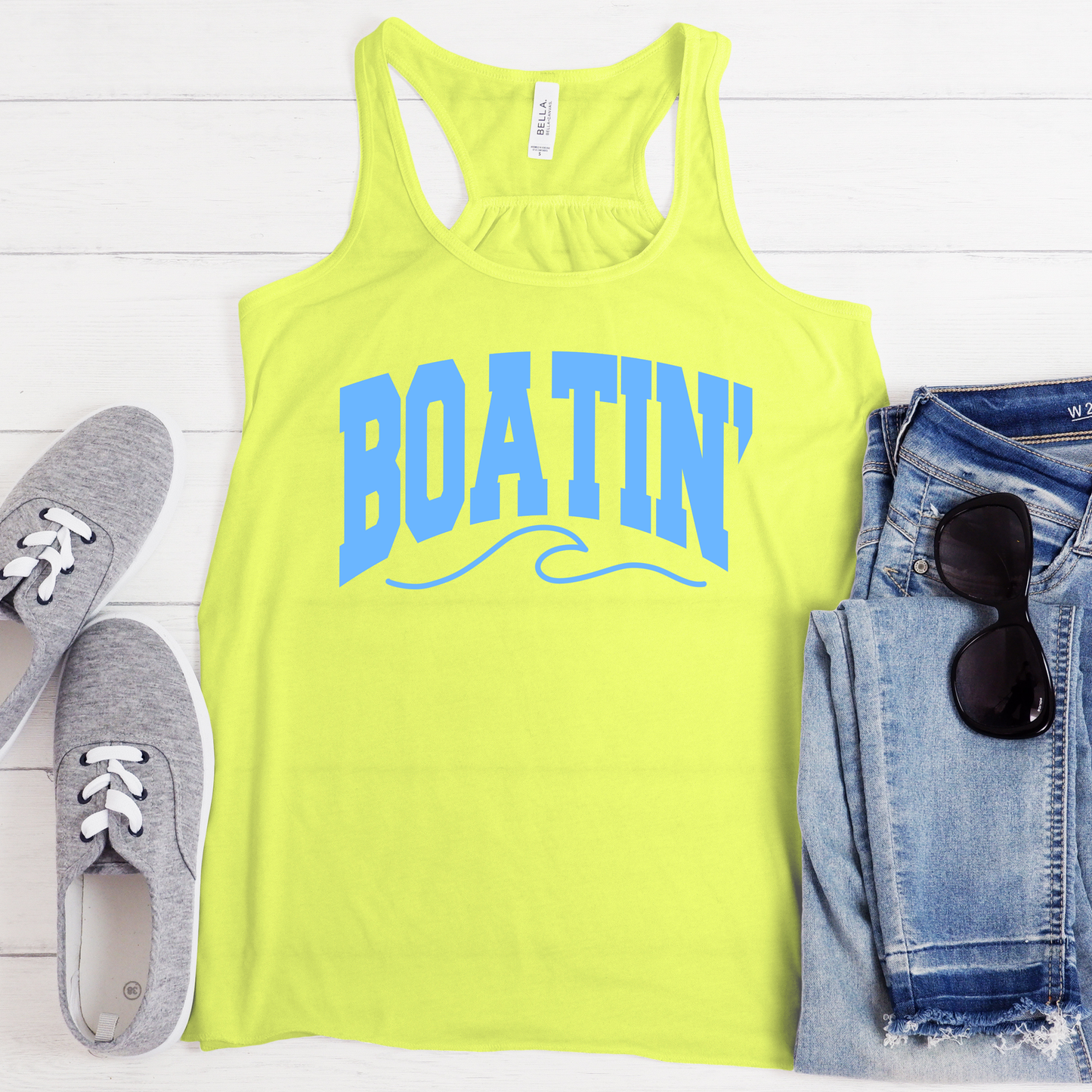 BOATIN' - PINK, BLACK, OR WHITE