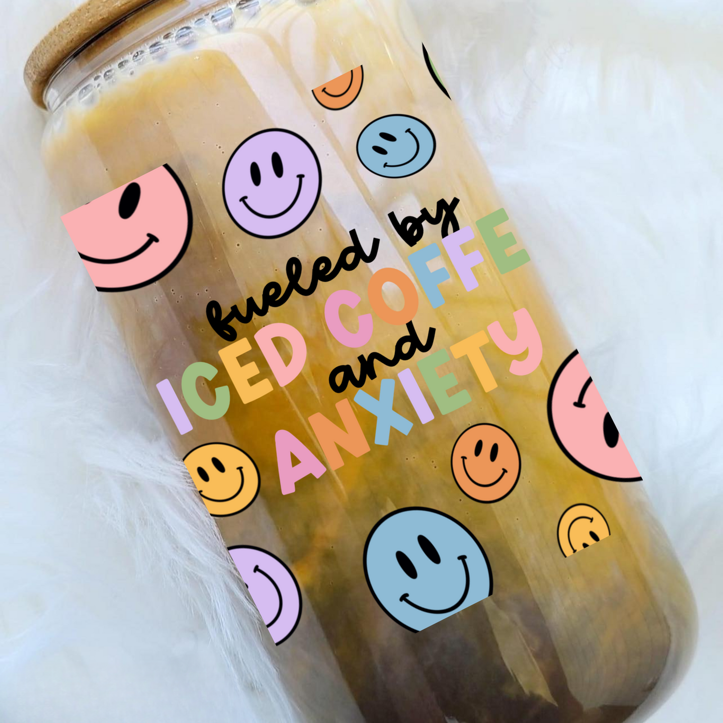 Iced Coffee & Anxiety Cup