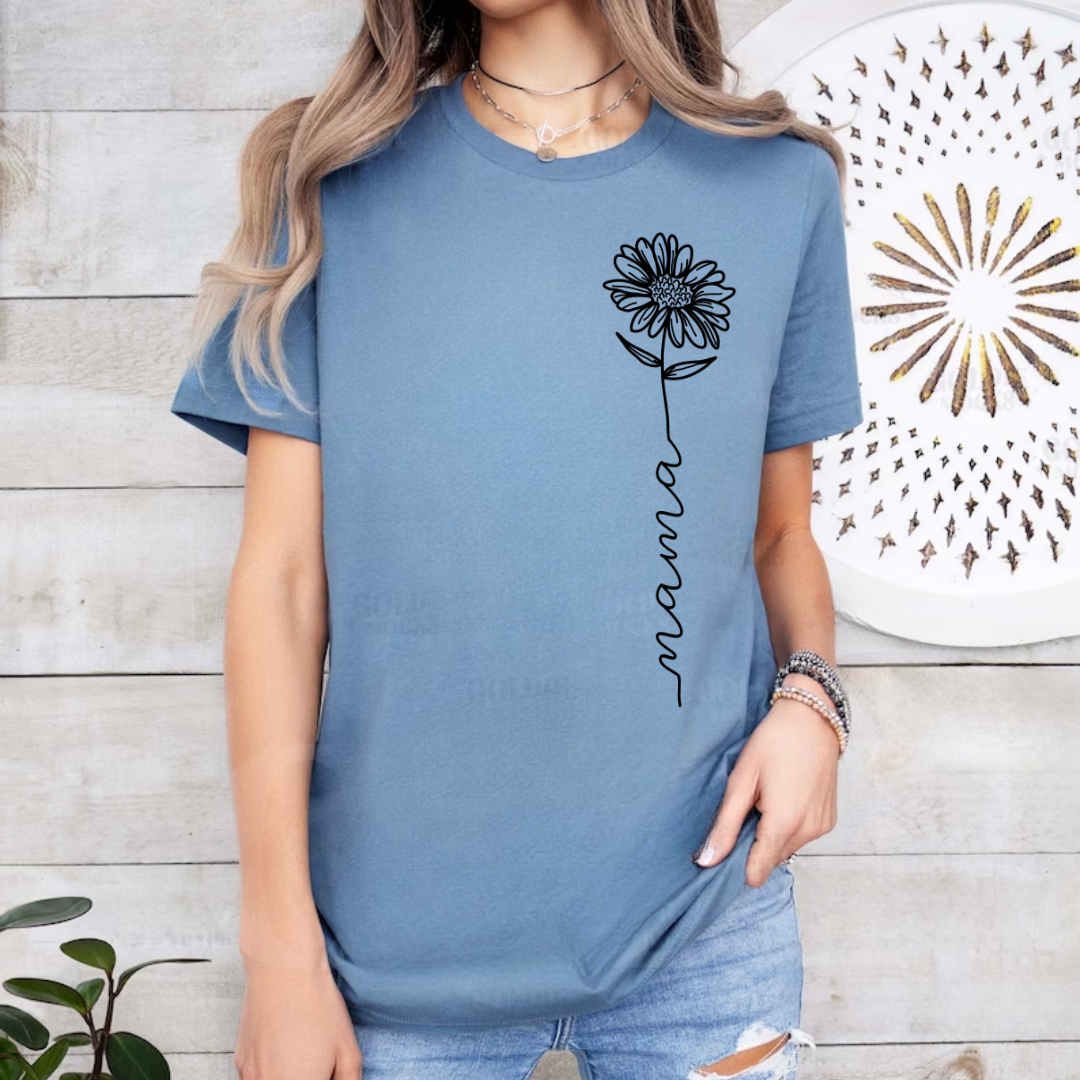 Mama Flower Stem BLACK