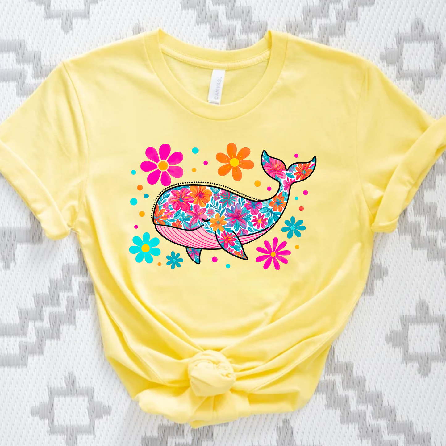Whale - Colorful