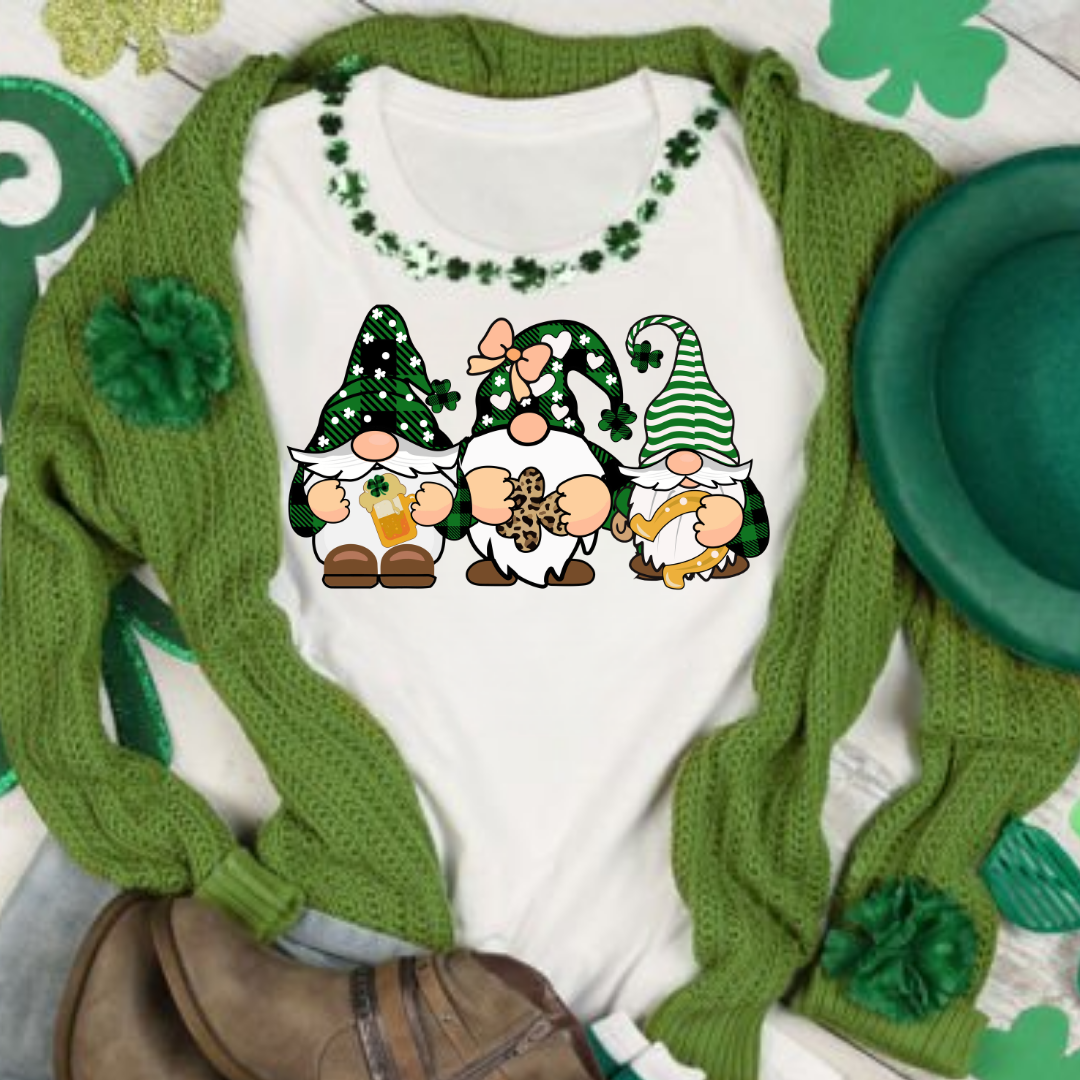 St. Patrick's Day Gnome Trio