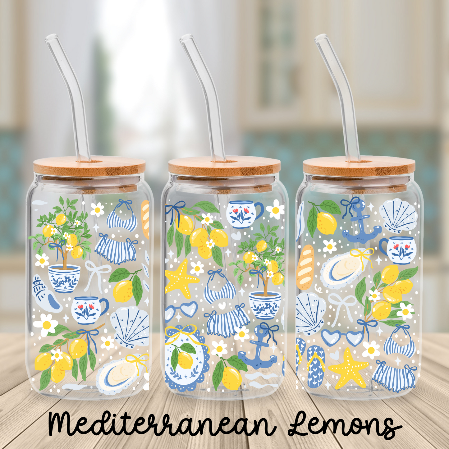 Mediterranean Lemons Cup