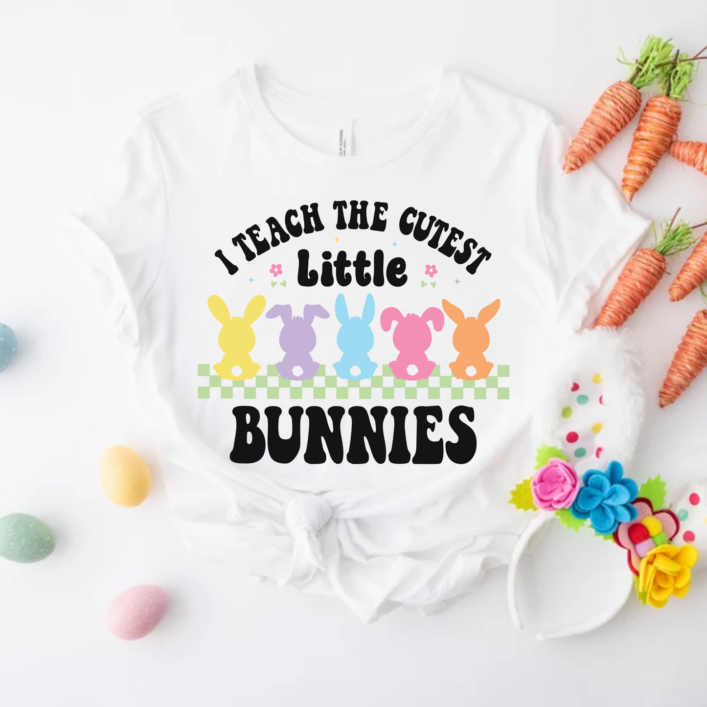 I teach the Cutest Little Bunnies BLACK