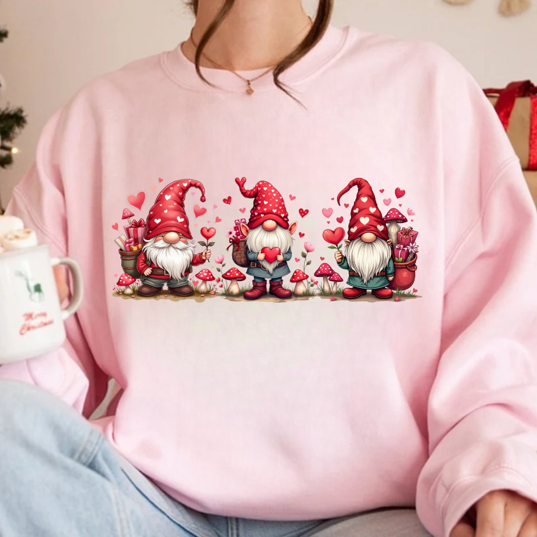 Valentine Gnome Trio