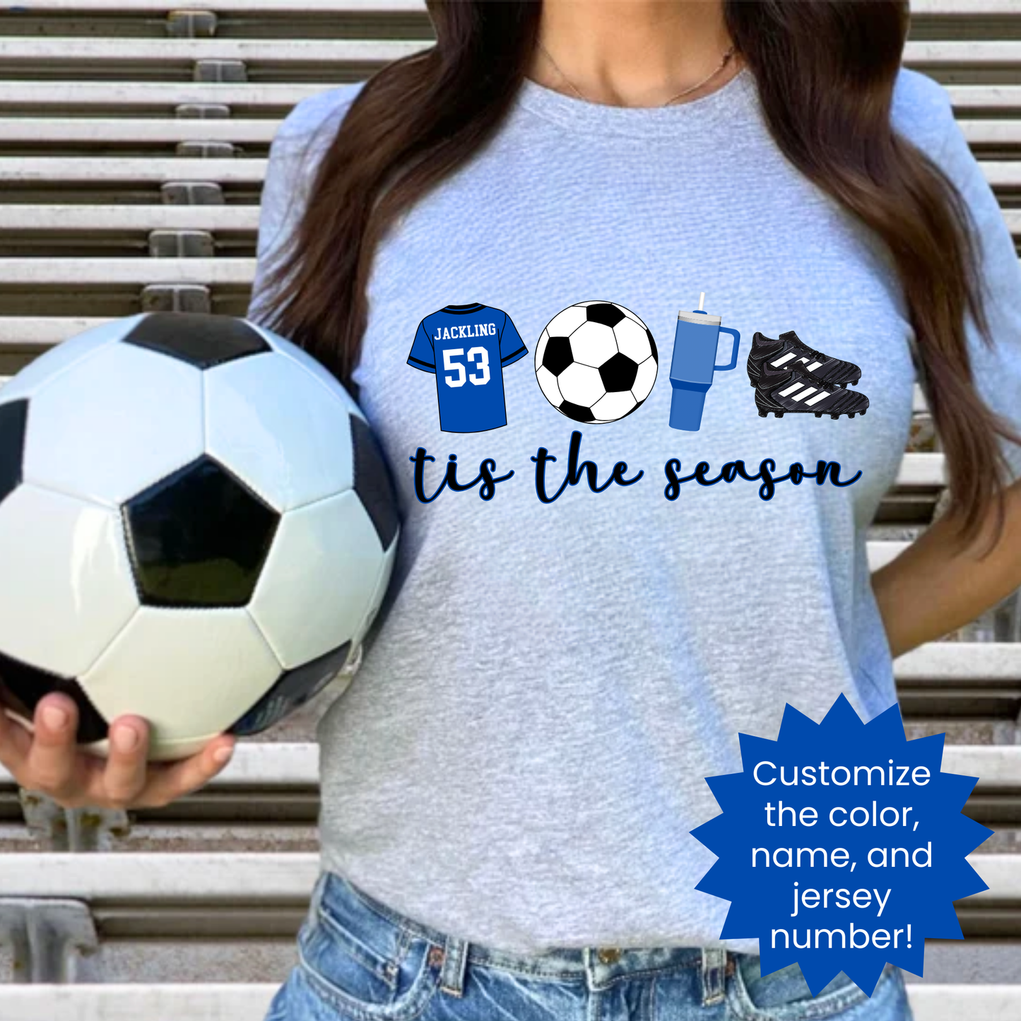 Tis The Season Soccer - Customize