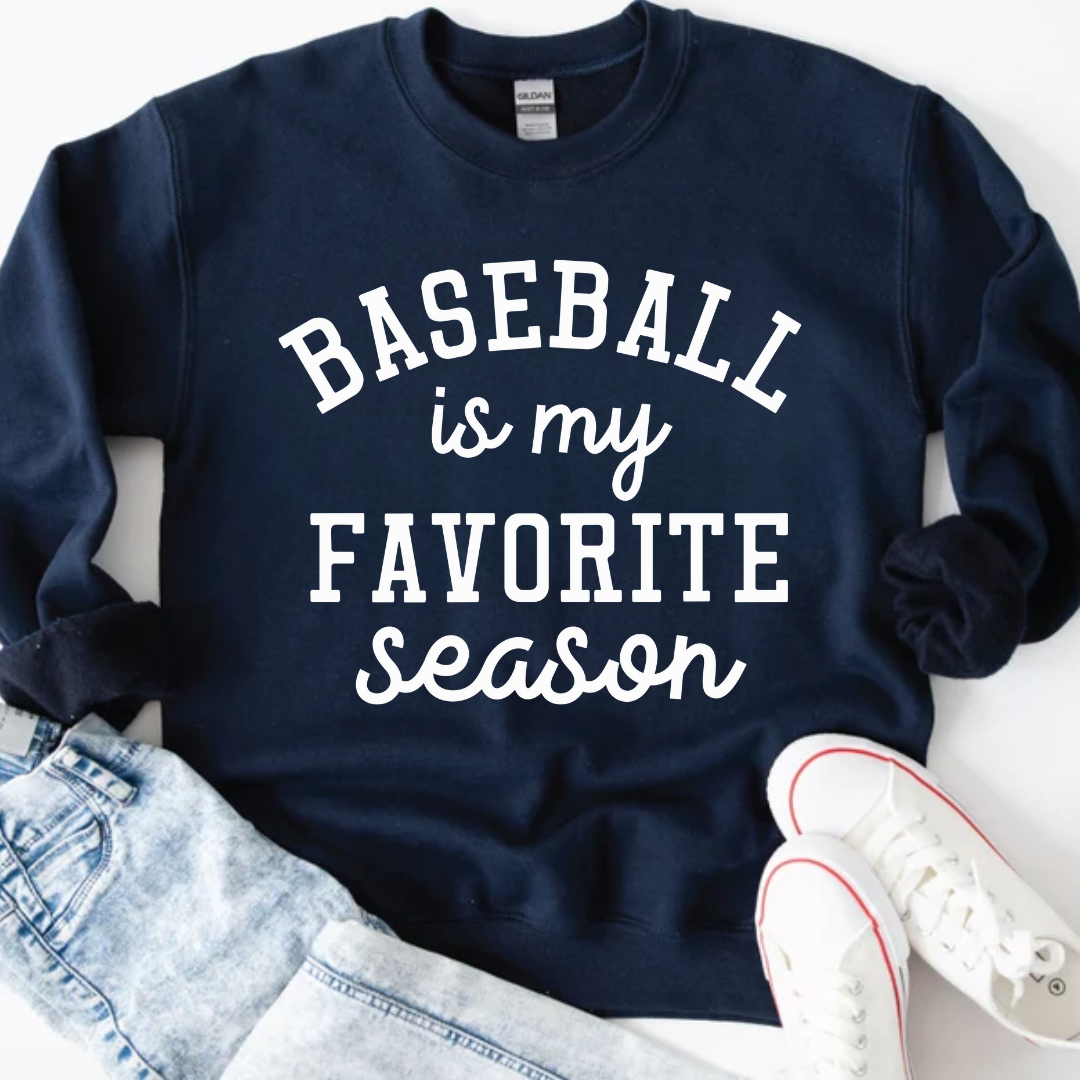 Baseball Is My Favorite Season - WHITE