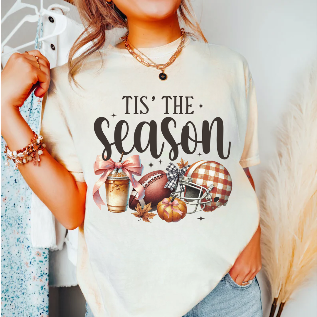 Tis The Season Girly Football
