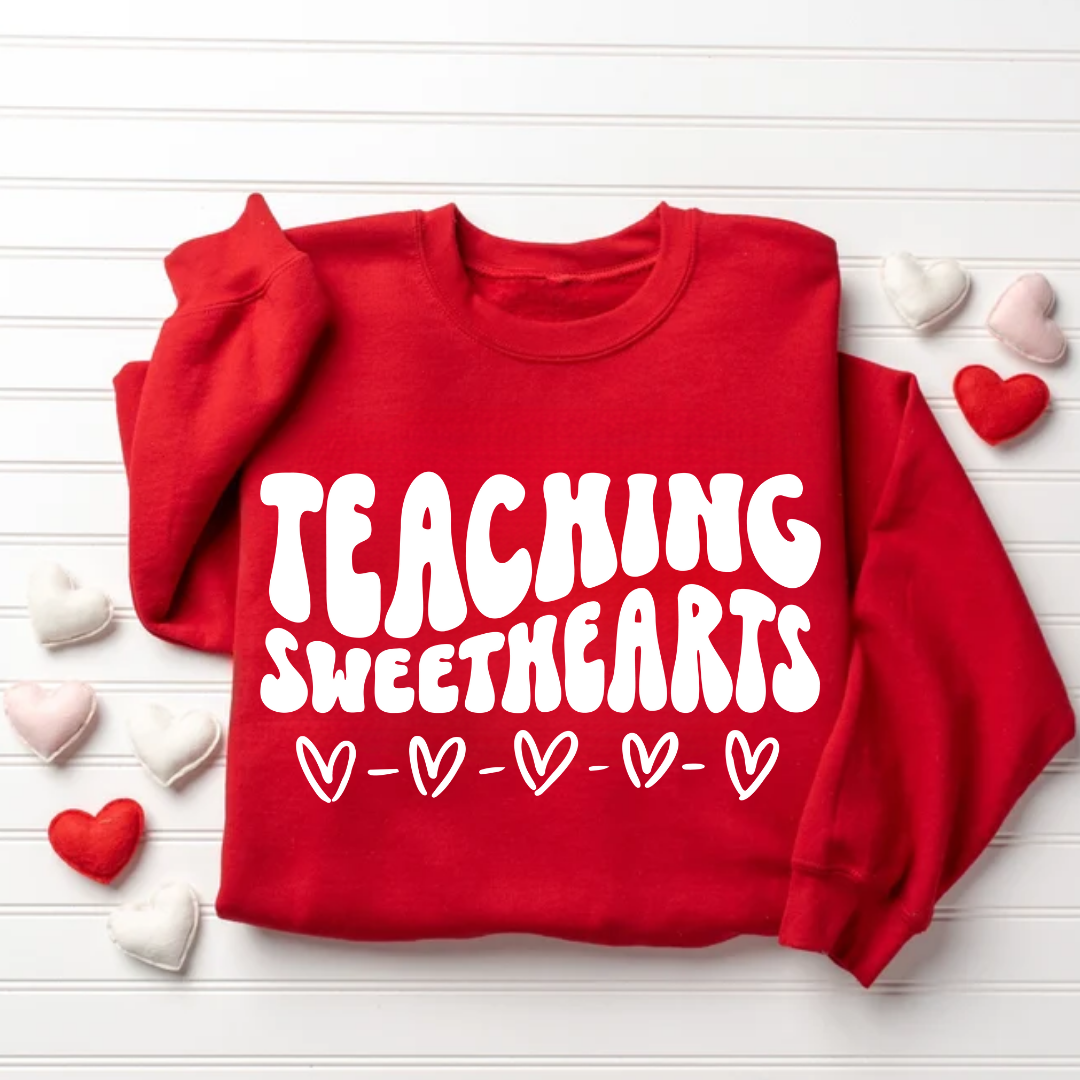 Teaching Sweethearts Waved WHITE