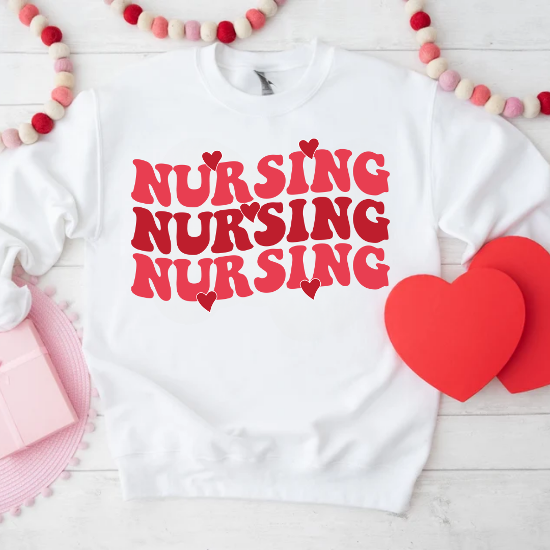 Valentine Nursing Waved & Stacked