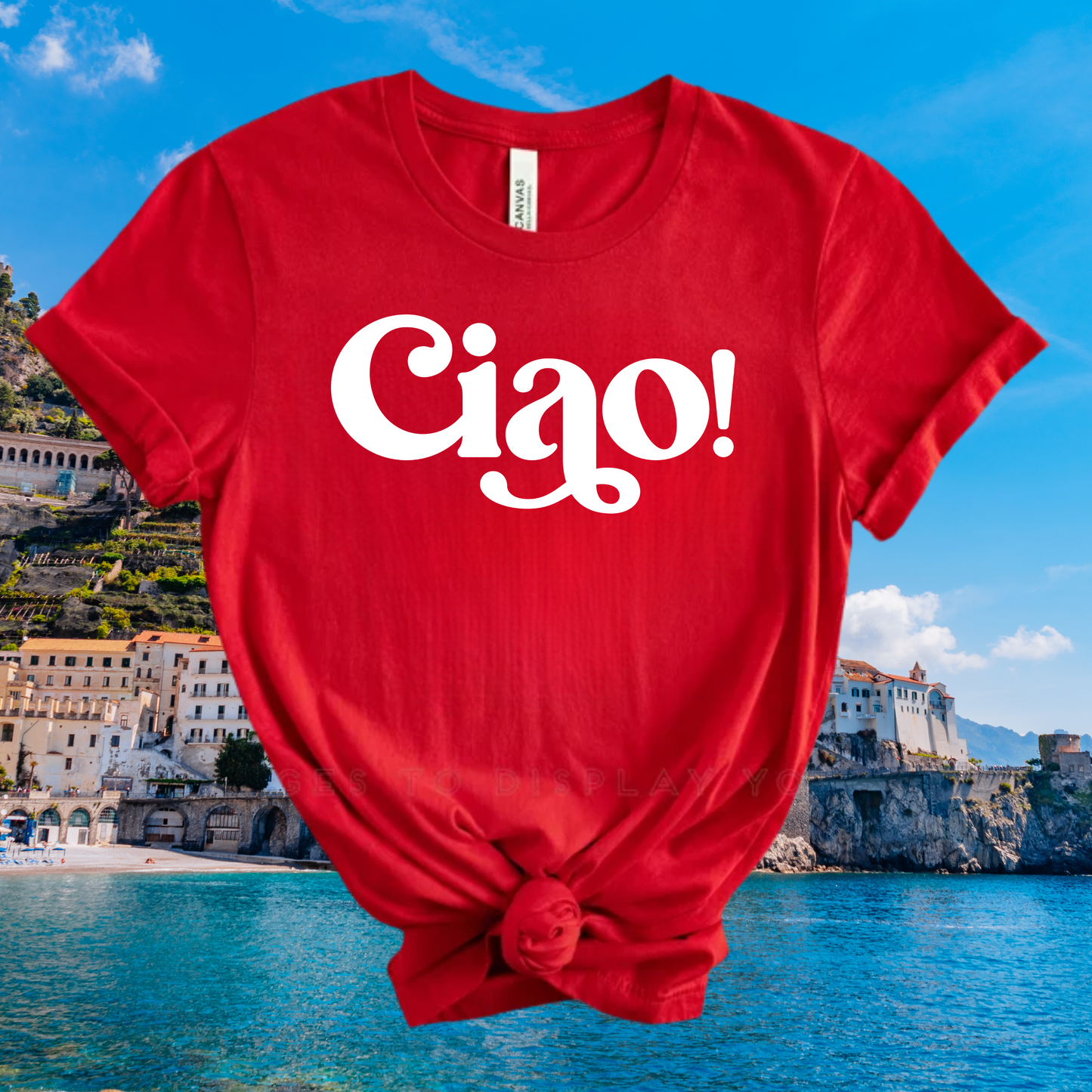 Ciao - Colorful, White, or Black