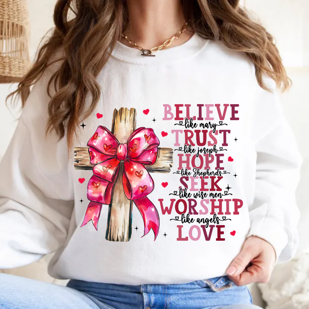 Valentine Believe Like Mary