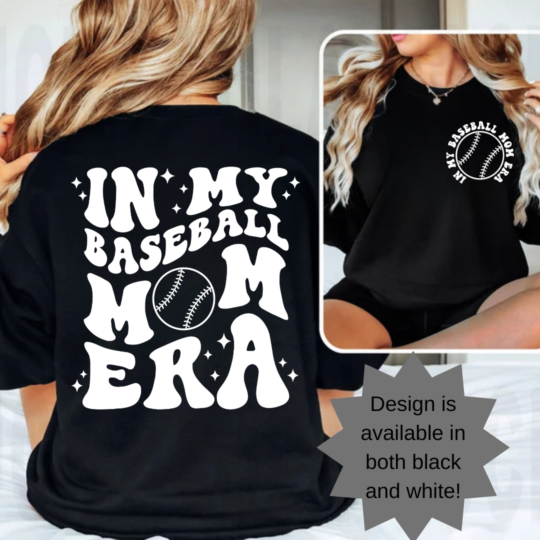 In My Baseball Mom Era - WHITE
