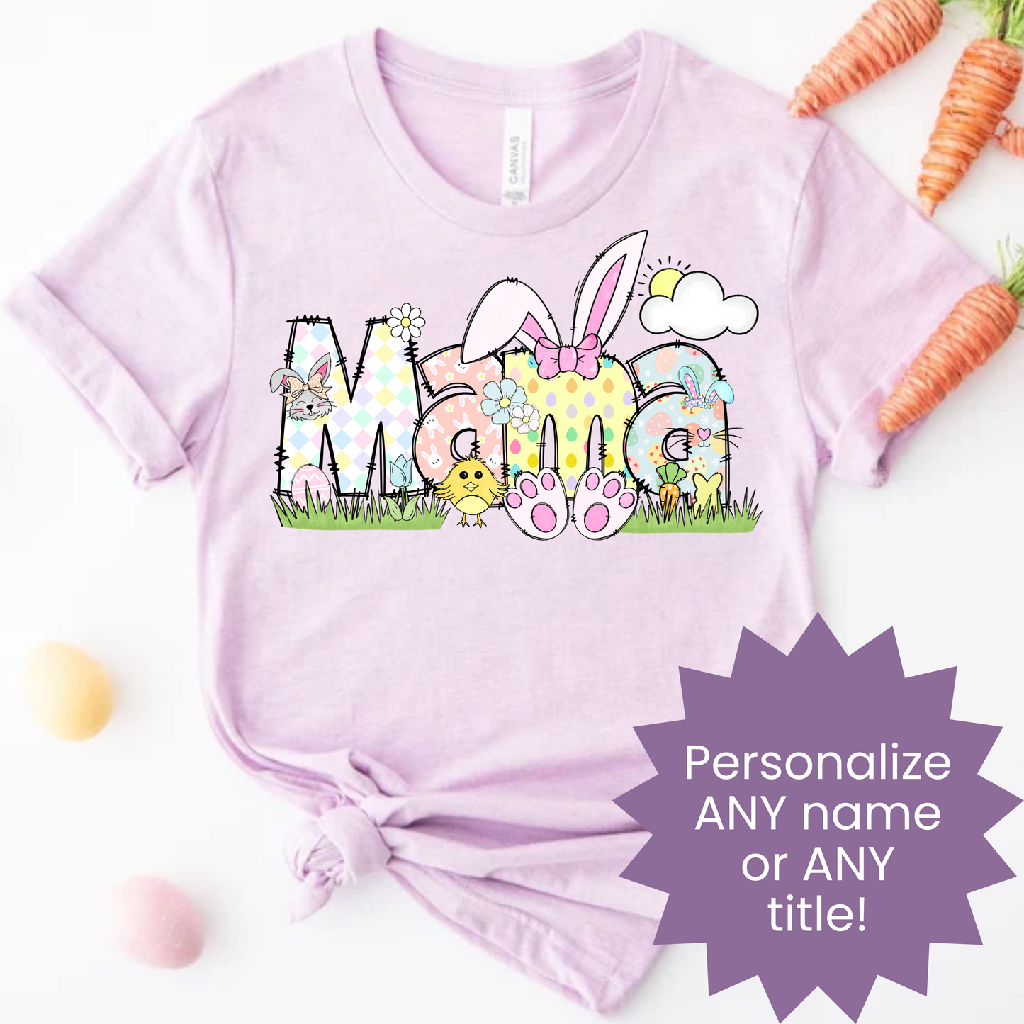 Easter Customize Shirt - Any Name/Any Title