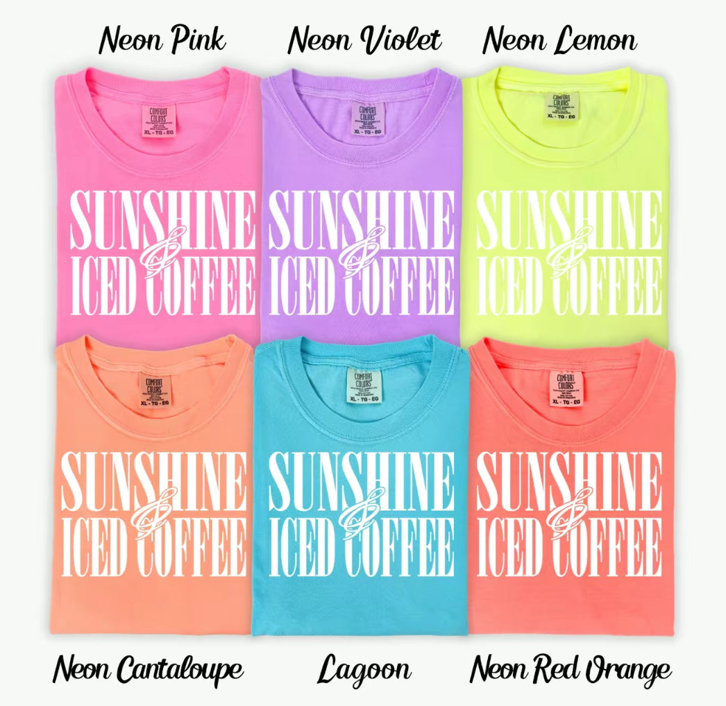 Custom NEON Adult Tee - You Choose the Design!