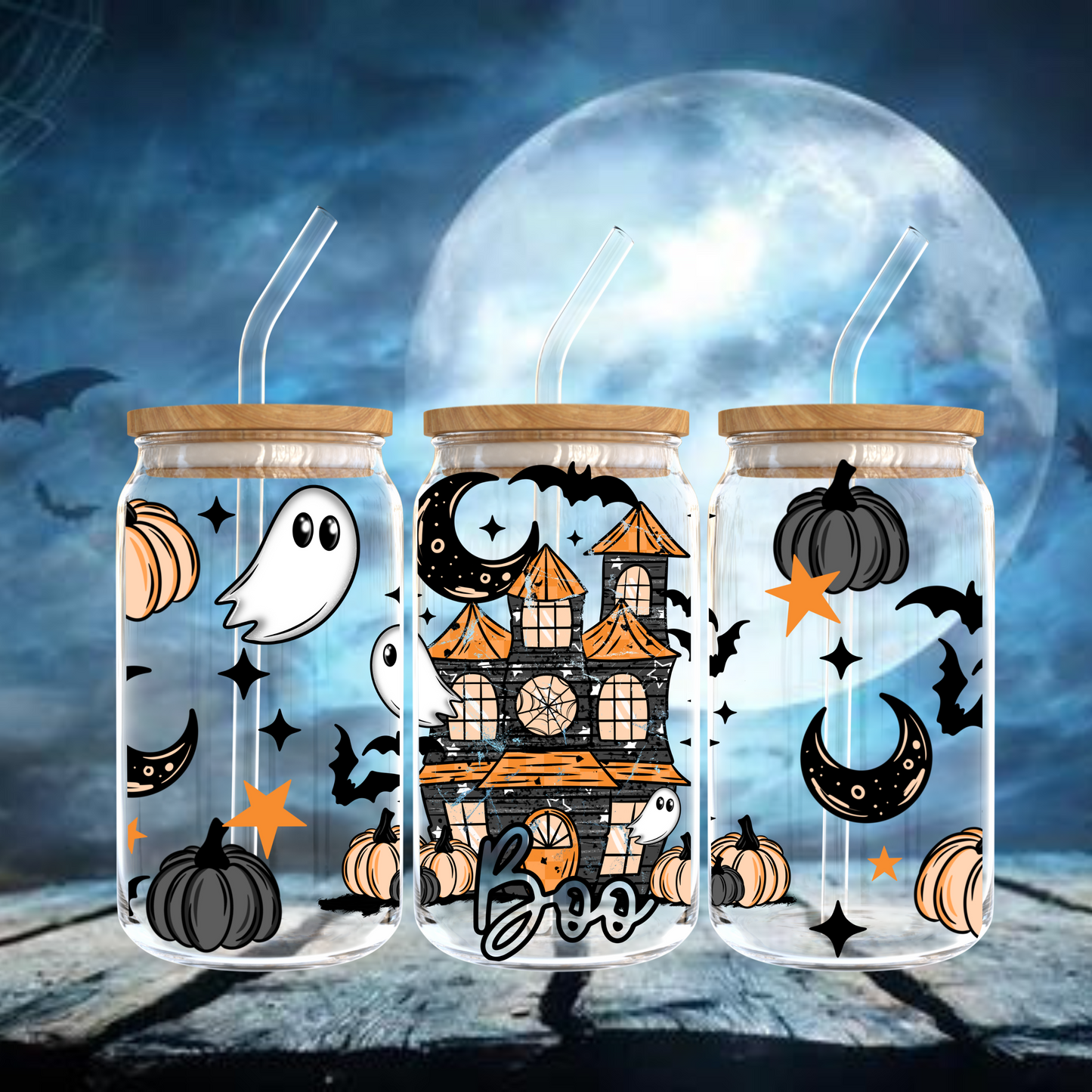 BOO Haunted House Cup