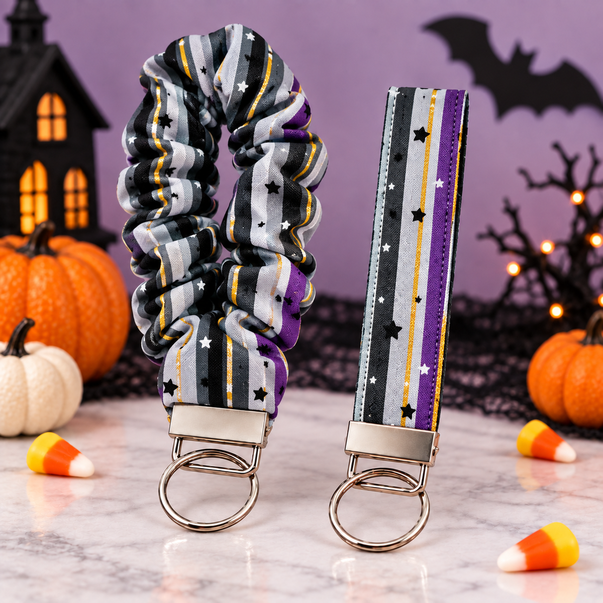 Purple Magic Wristlet