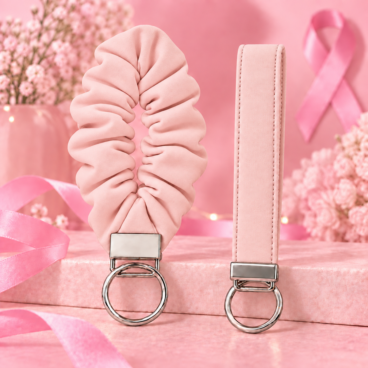 BC Soft Pink Wristlet