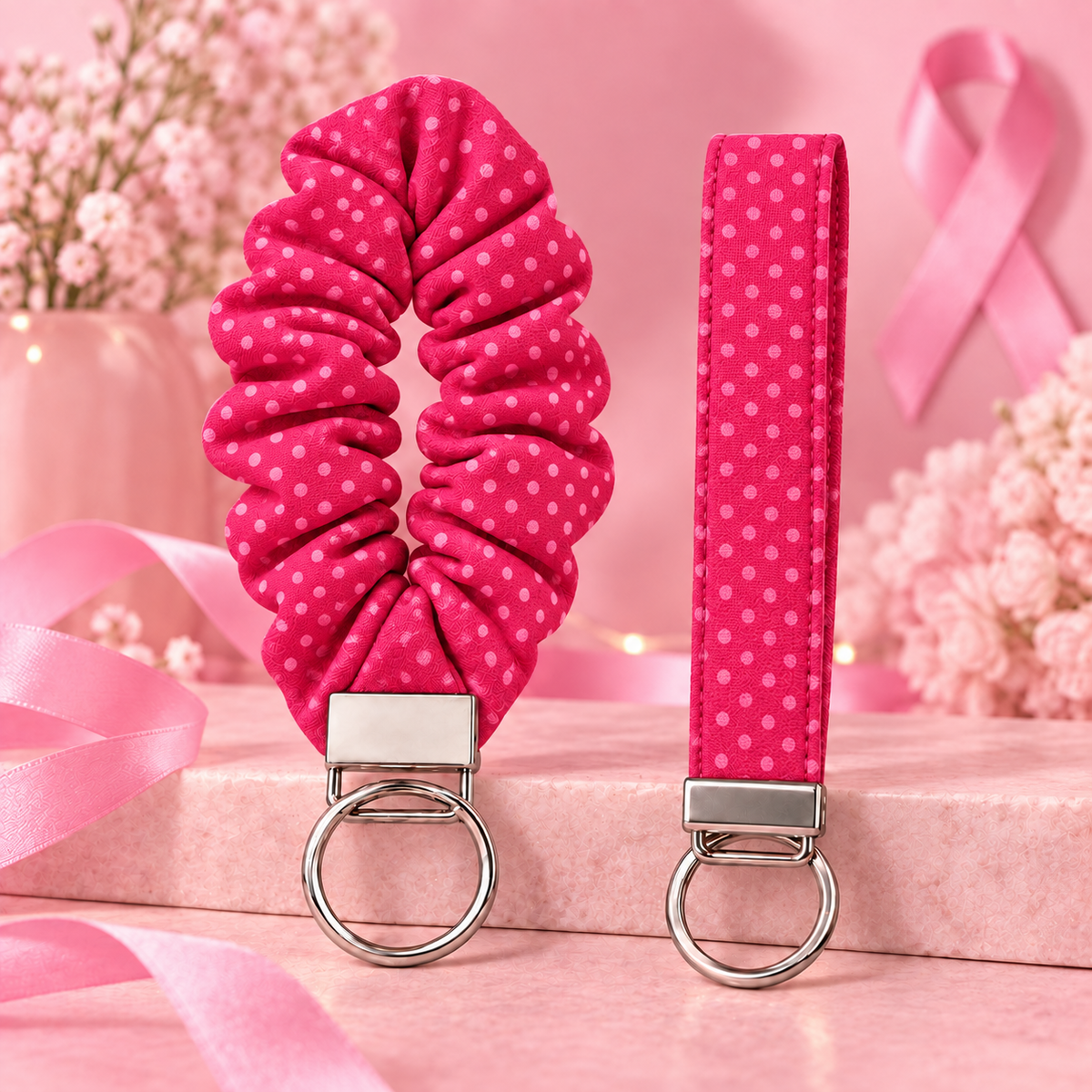 BC Polka Wristlet