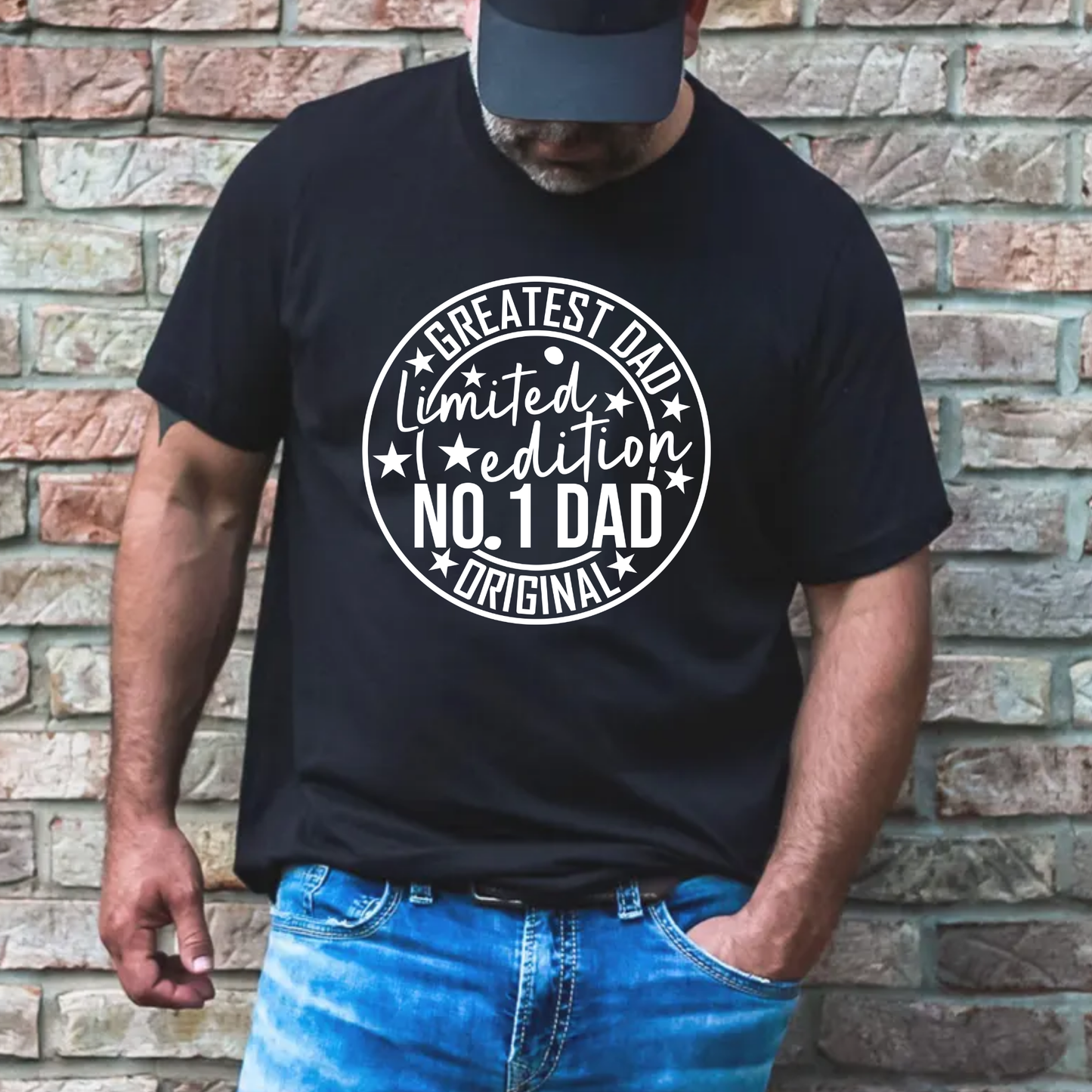 Greatest Dad - Black or White Design