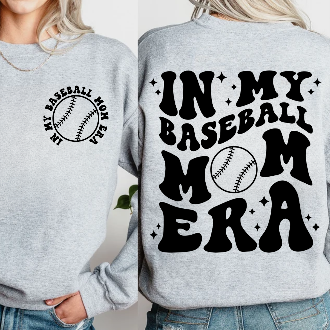 In My Baseball Mom Era - BLACK