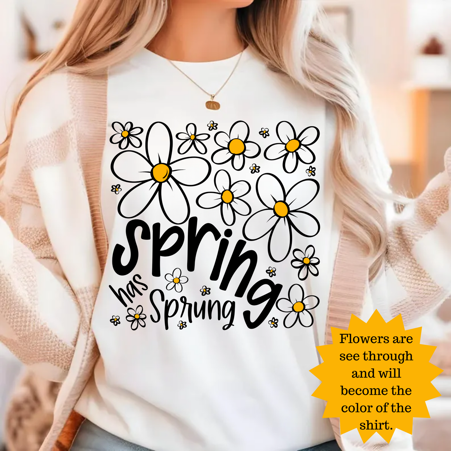 Spring Has Sprung Daisy