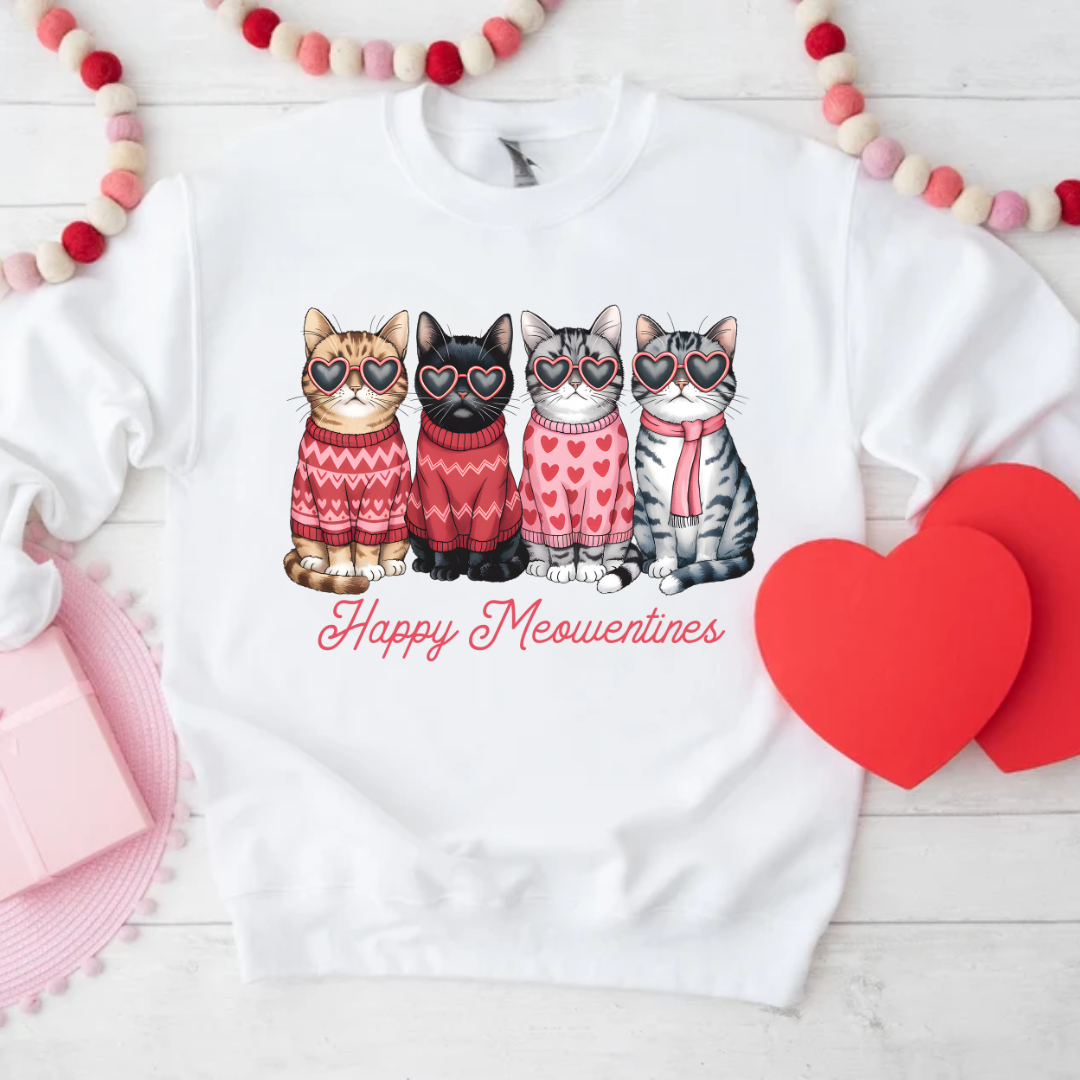 Happy Meowentines CATS