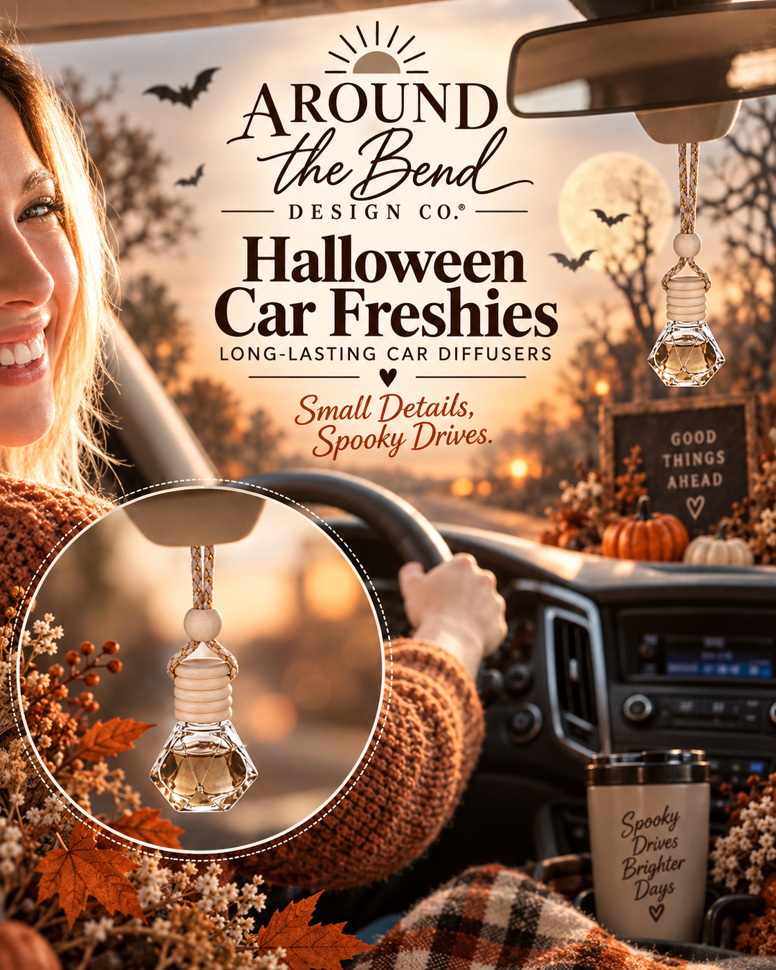Halloween Car Freshie - You Choose the Scent!