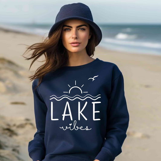 Lake Vibes Simple WHITE