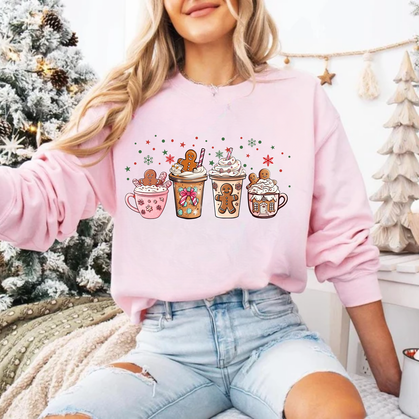 Pink Gingerbread Latte