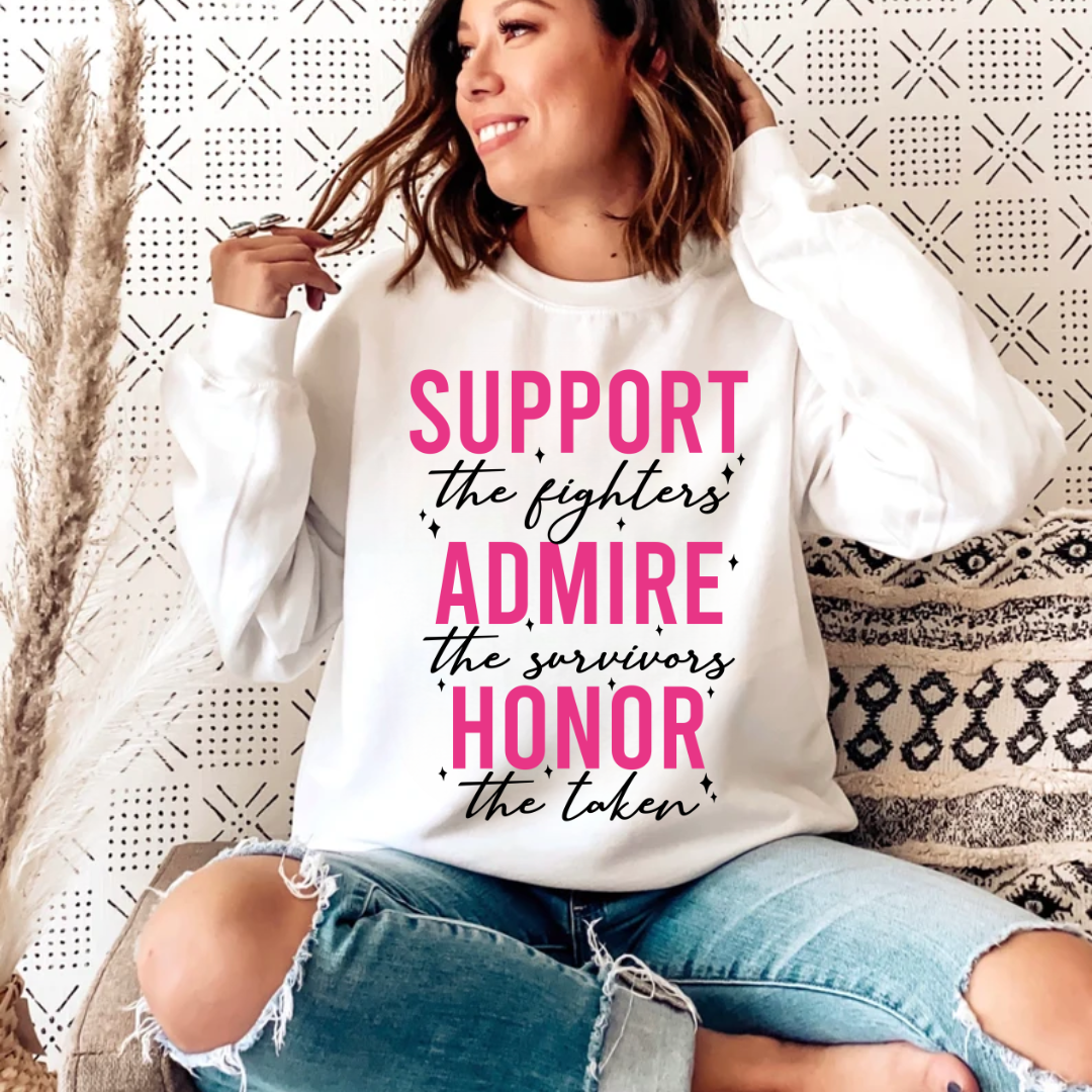 Support Admire Honor BCA