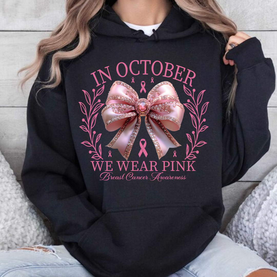 In October We Wear Pink Bow