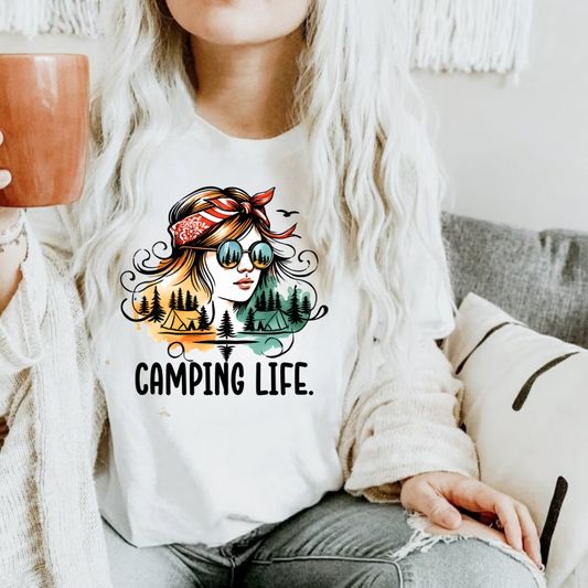 Camping Life Watercolor