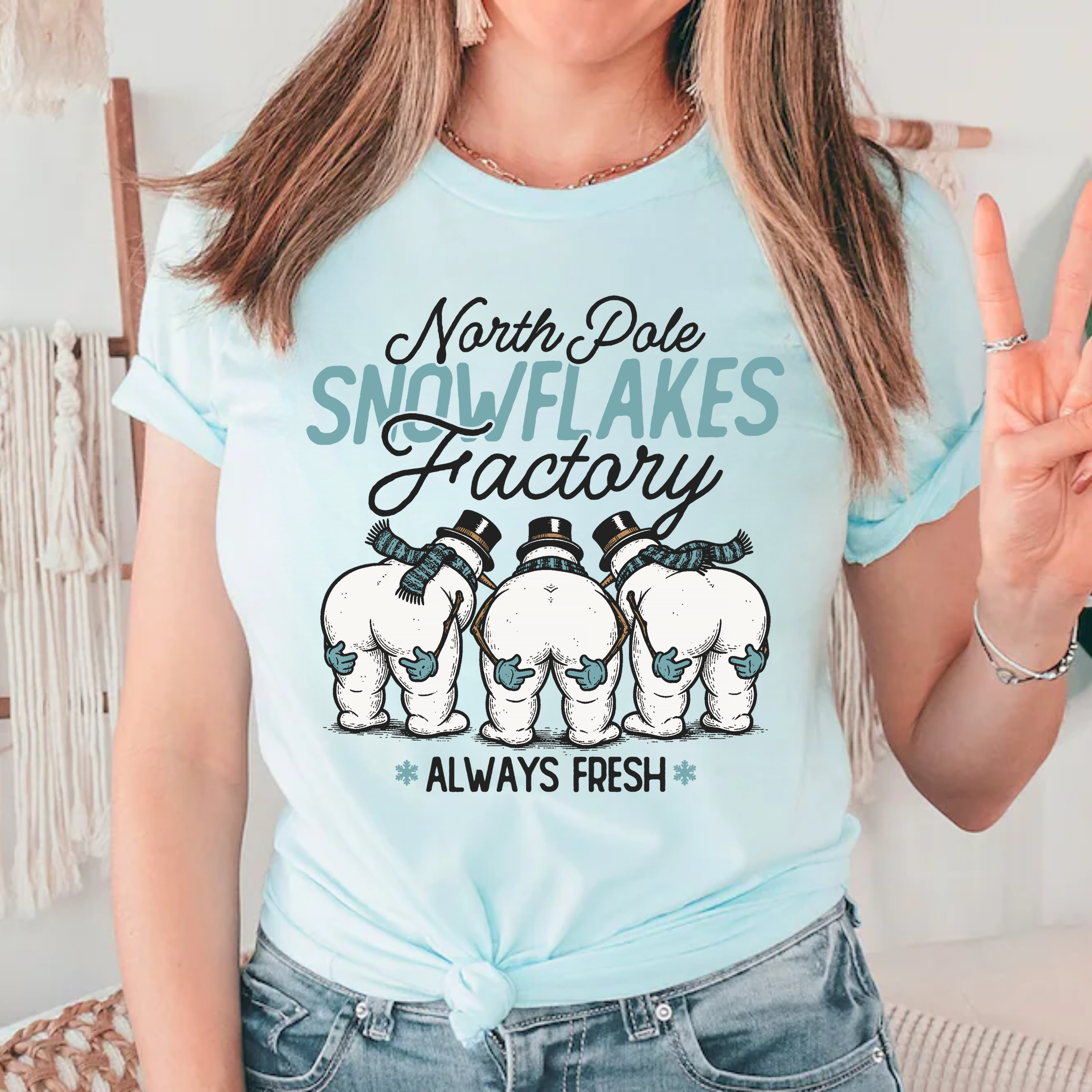 North Pole Snowflakes Factory – Around the Bend Design Co.