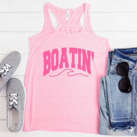 BOATIN' - PINK, BLACK, OR WHITE