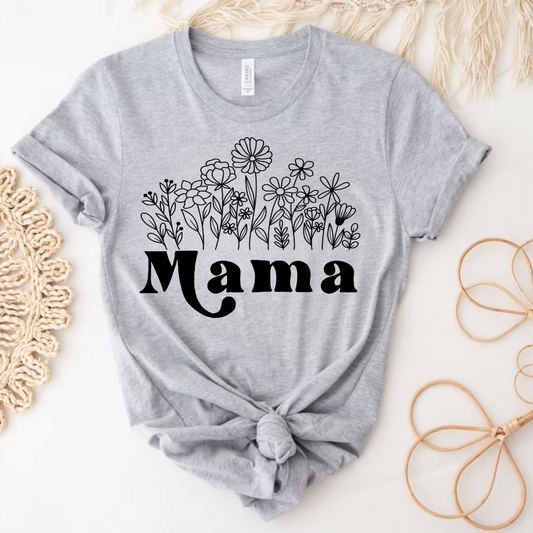 Mama Wildflower Retro Font