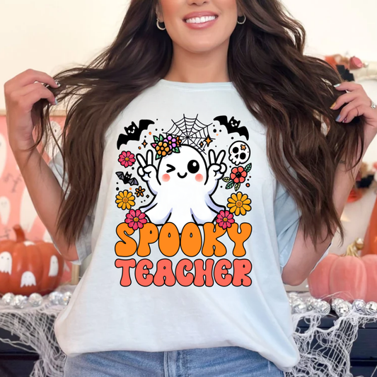 Spooky Teacher Cute Ghost