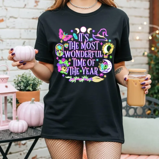 Most Wonderful Time of Year Halloween Neon