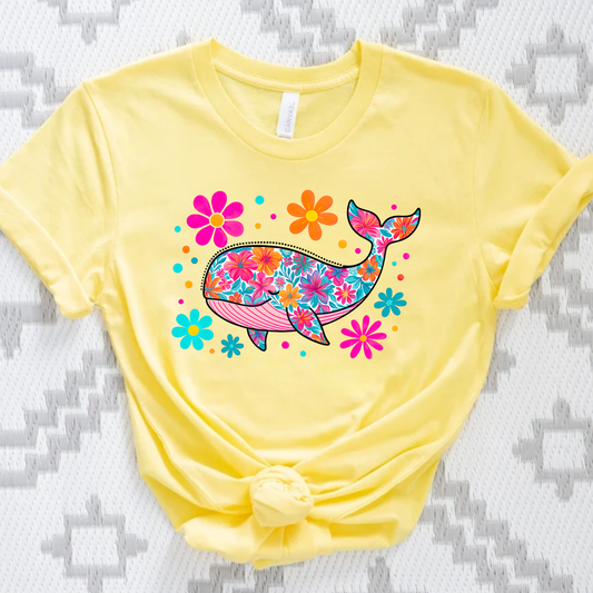 Whale - Colorful