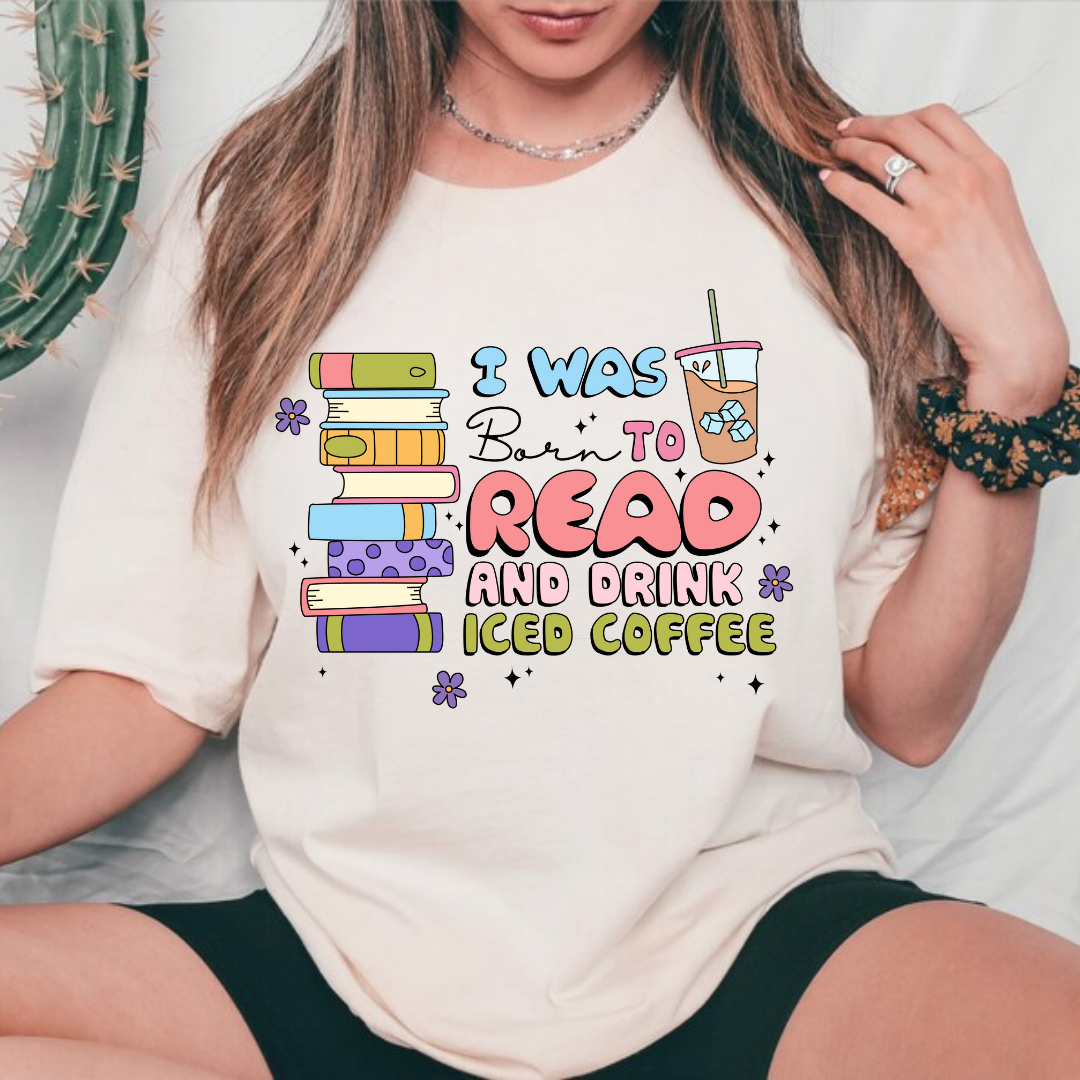Read and Drink Iced Coffee