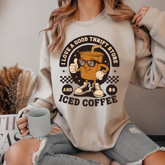 Thrift Store & Iced Coffee