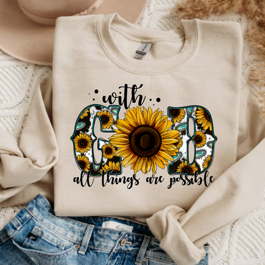 With God Sunflower